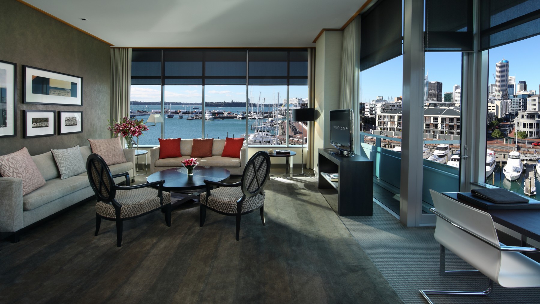 The Deluxe Suite Sofitel Auckland Viaduct Harbour Hotel The Deluxe Suite Sofitel Auckland Viaduct Harbour Hotel
