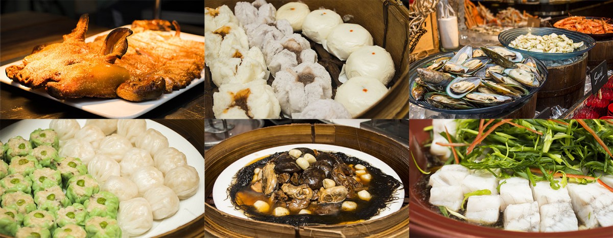 Chinese new year buffet promotion