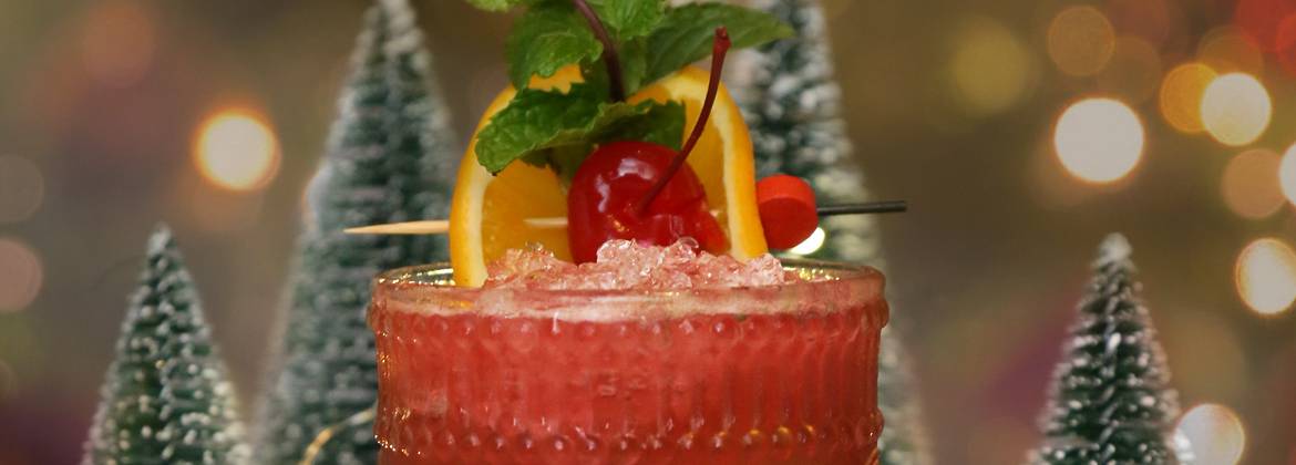 Double Wood Festive Mocktail