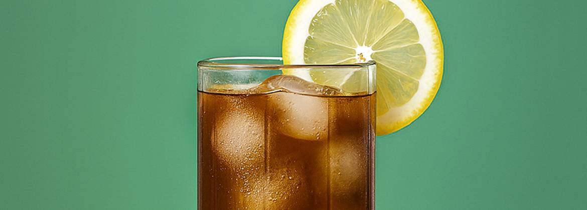 Iced Coffee Honey Lemon