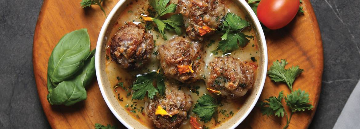 Meatball Gratin