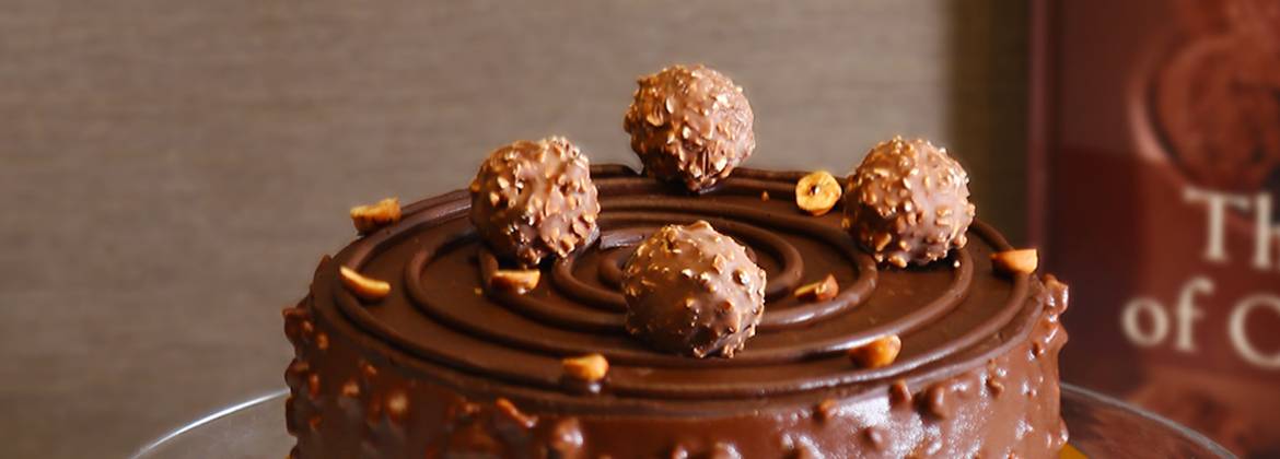 Chocolate Rocher Cake