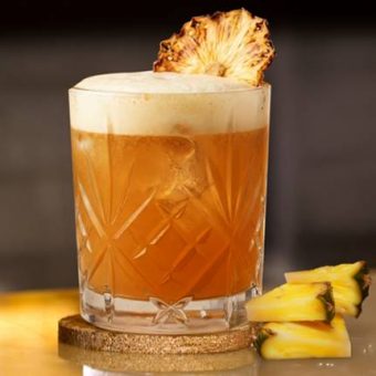 pineapple-bourbon-honey-sour