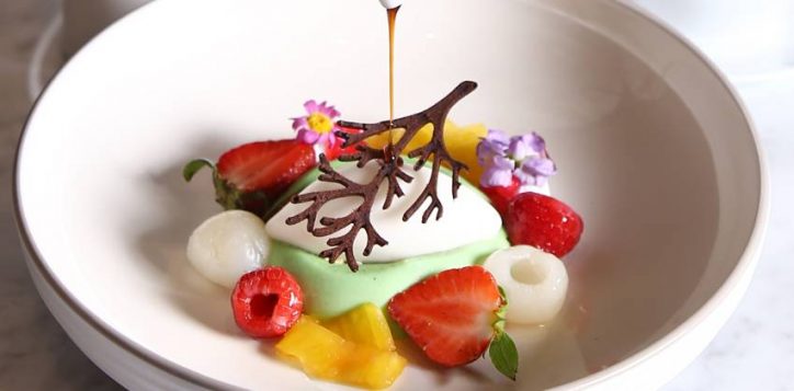 cendol-pannacotta