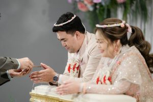 Thai Water Pouring Ceremony