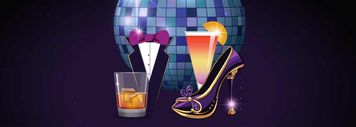 men's night and ladies' night bar hangout with drinks specials