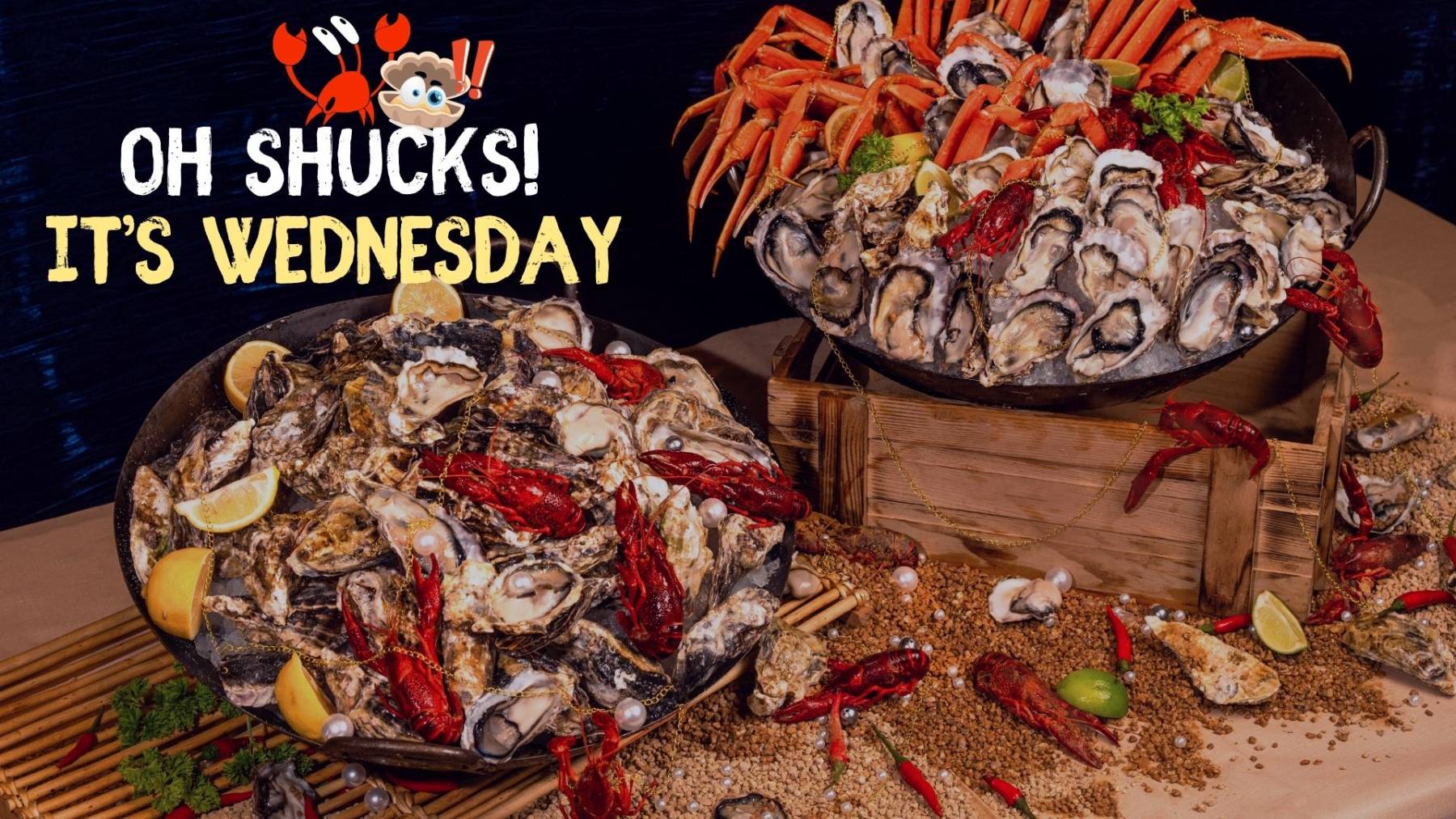 oh shucks_its wednesday_buffet_novotel singapore on stevens