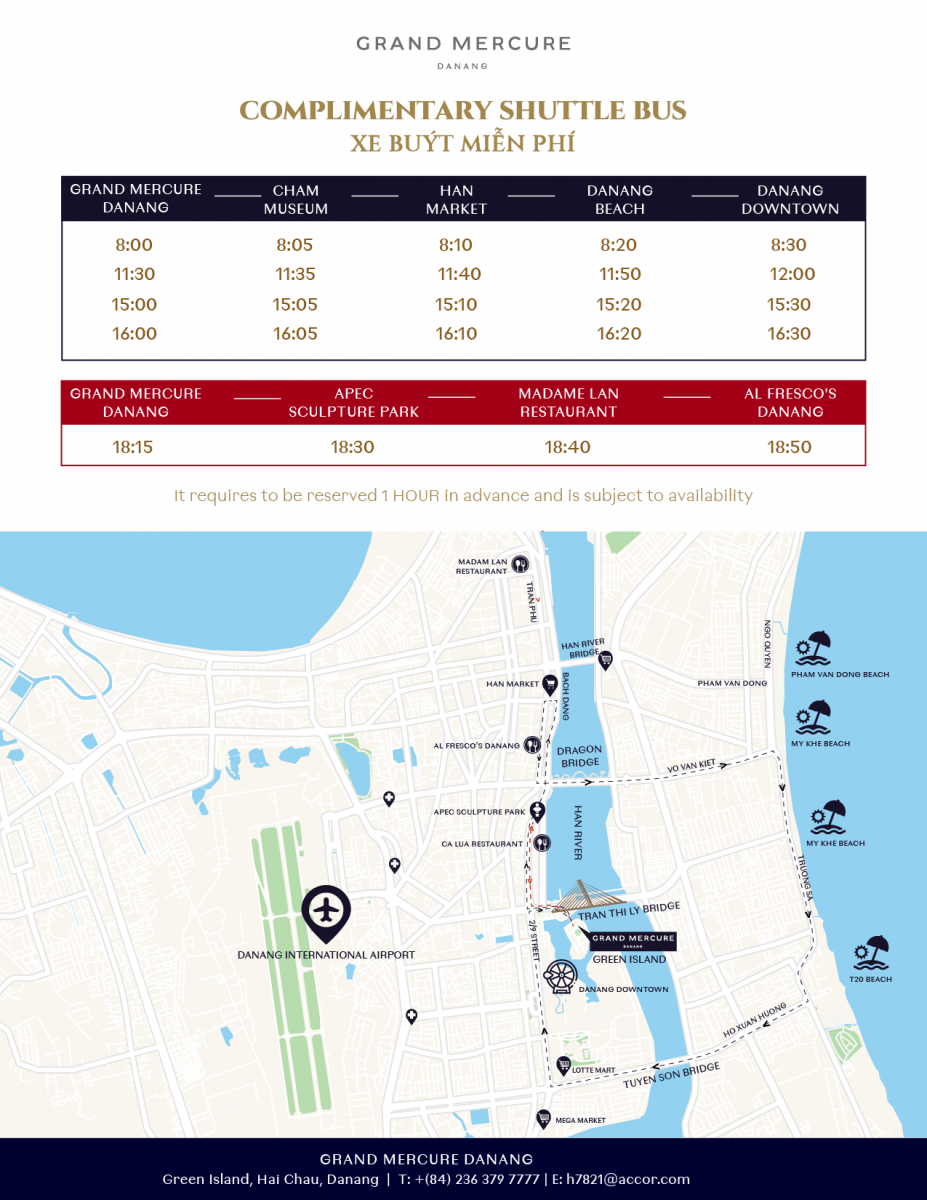 Shuttle Bus - Grand Mercure Danang