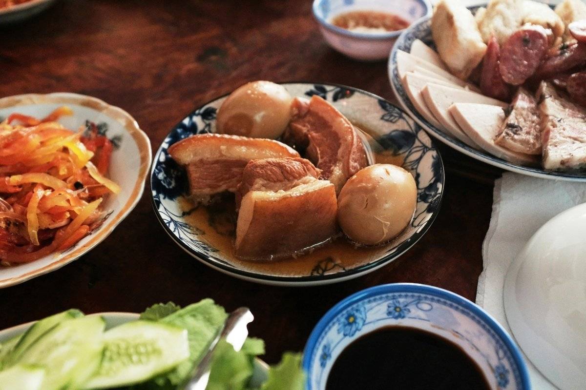 Các món ăn tại Trúc Lâm Viên