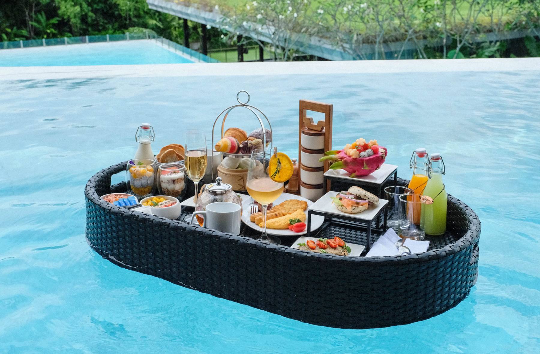 Avista Grande Phuket Karon Mgallery Floating Breakfast In Phuket