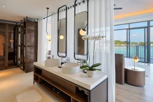 Master bathroom in villa at Premier Village Phu Quoc