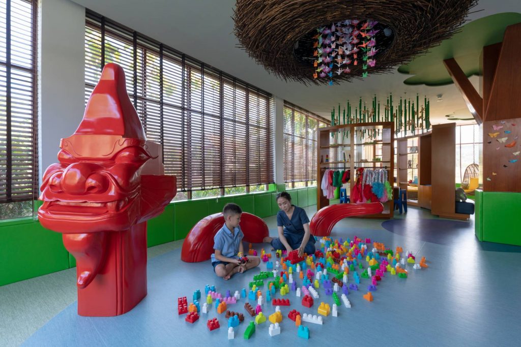 Kid's Club Lego Activity at Pullman Luang Prabang Laos