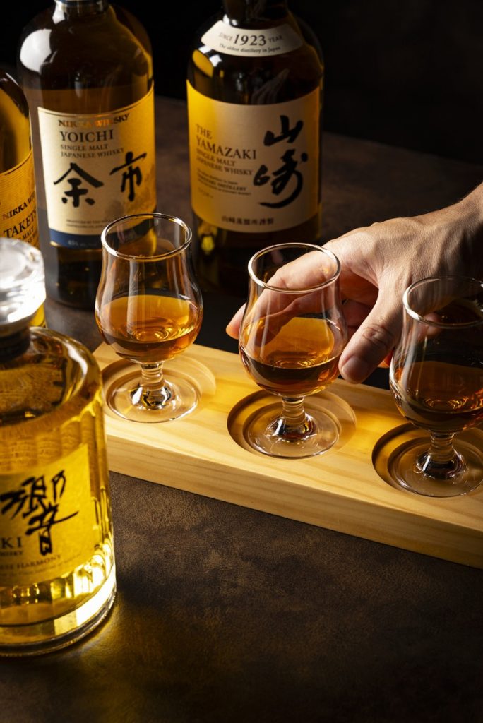 Japanese whisky tasting at Pullman Tokyo Tamachi