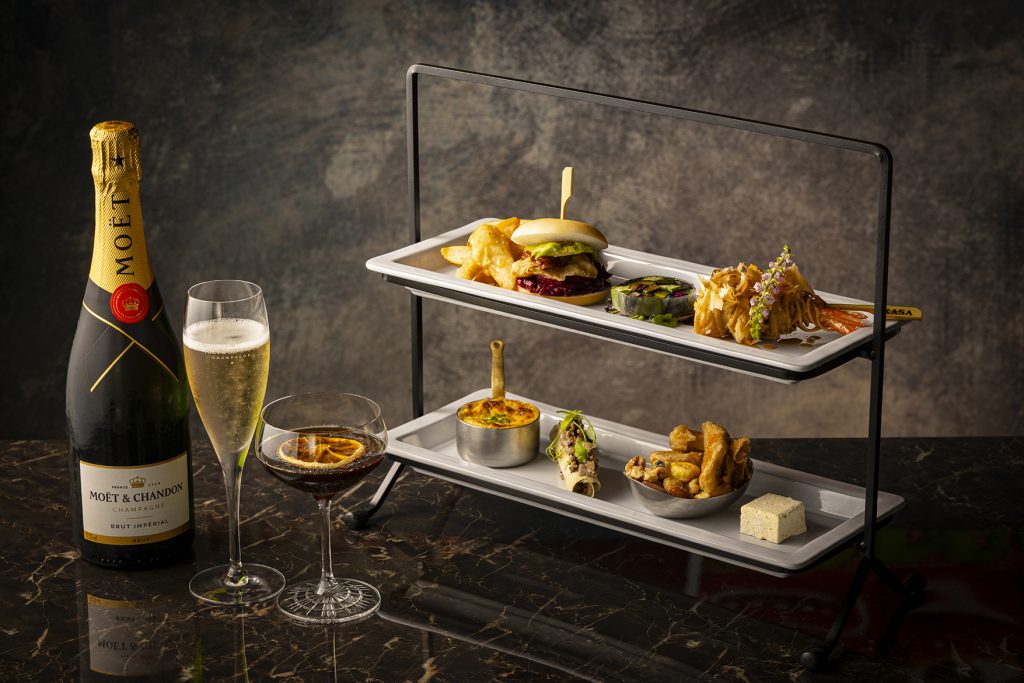 Sustainable High Tea menu at Pullman Tokyo Tamachi