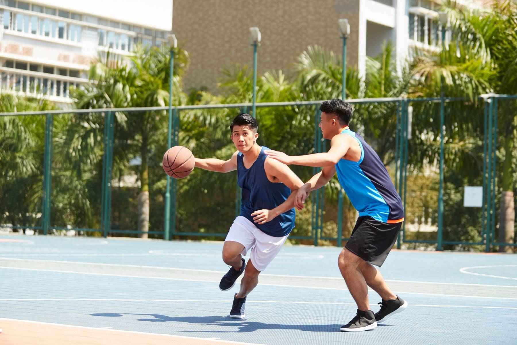Olahraga basket untuk menghilangkan stress