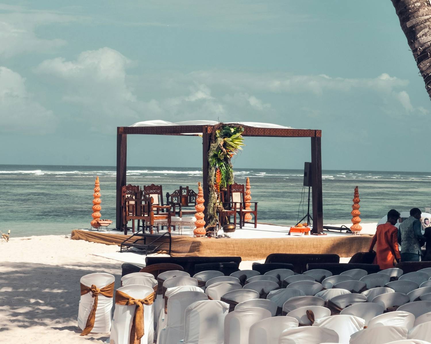 wedding venue at beach