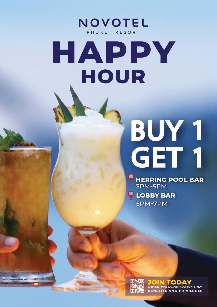 Happy Hour Novotel Phuket Resort