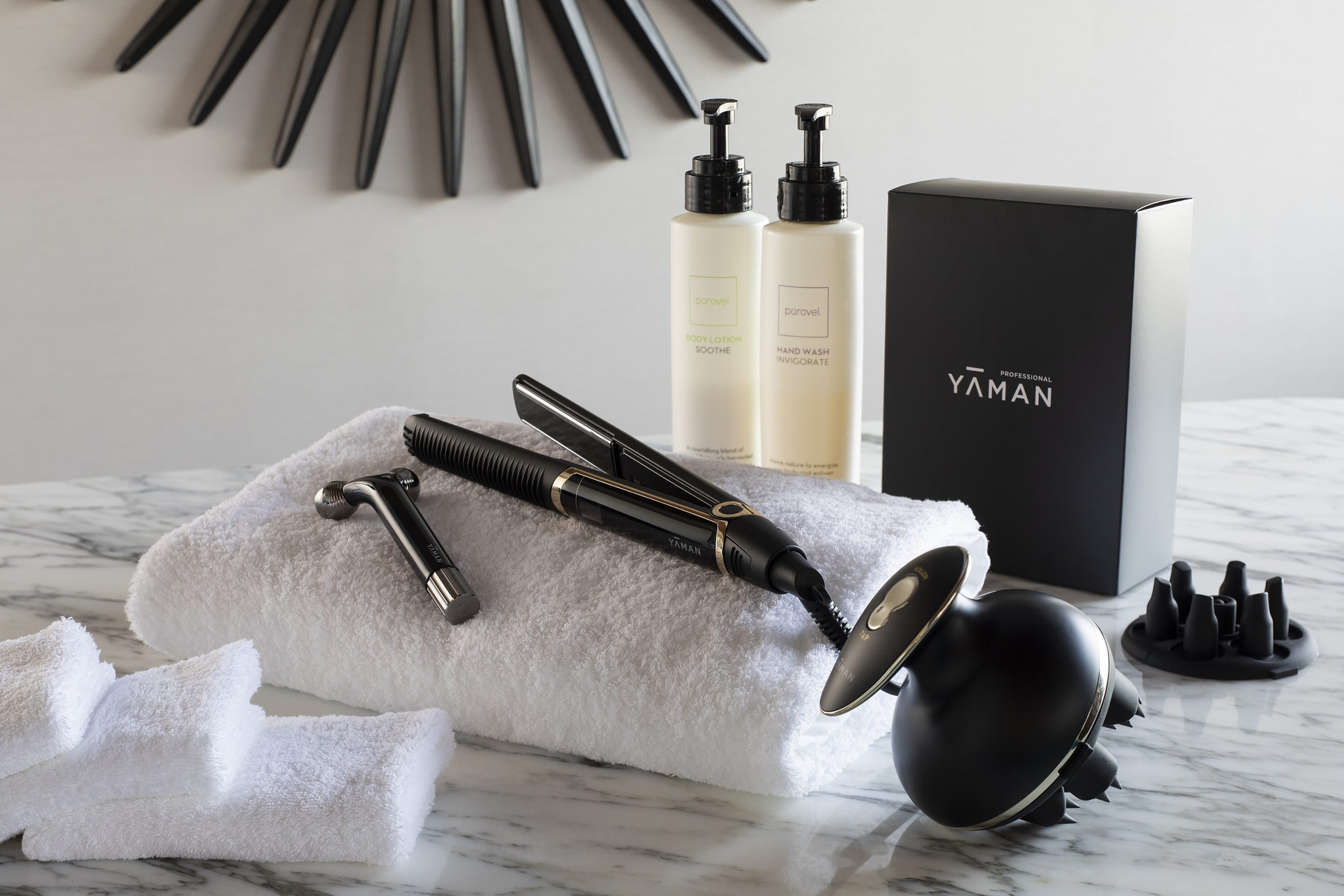 YA-MAN Professional Products in Suite Rooms