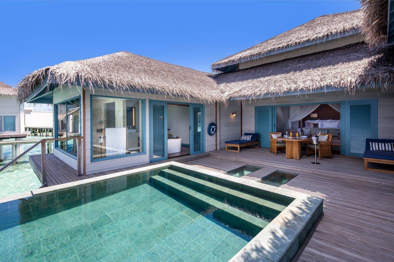 Raffles Maldives Meradhoo - Sunset Overwater Villa with Private Pool