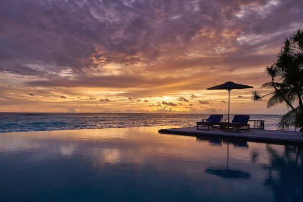 Sunrise or Sunset Villa in the Maldives