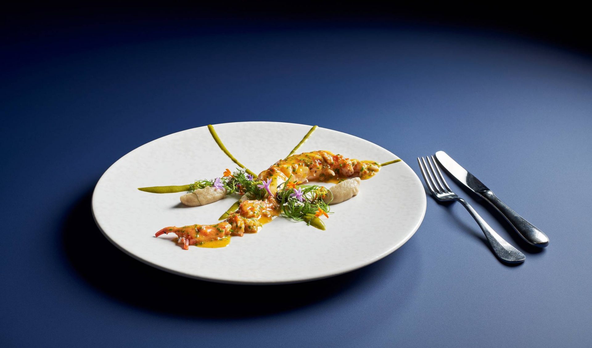 Western Australia Marron with Dill Sabayon