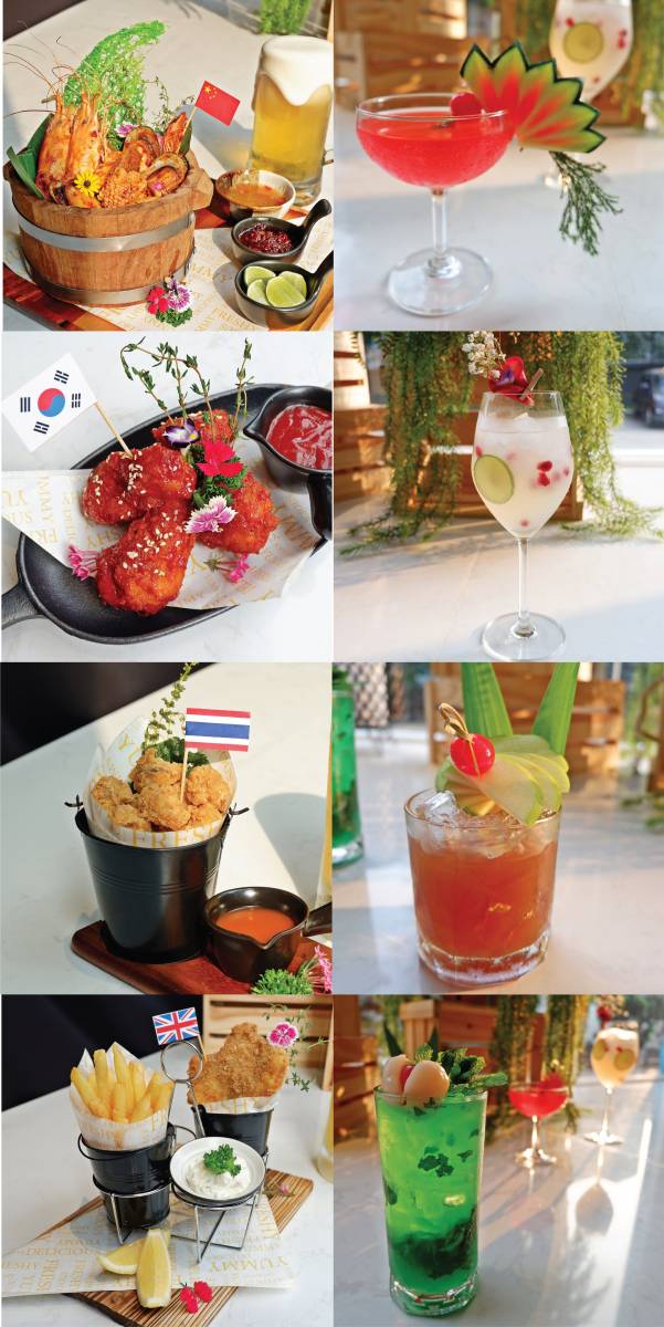 cocktails pairing