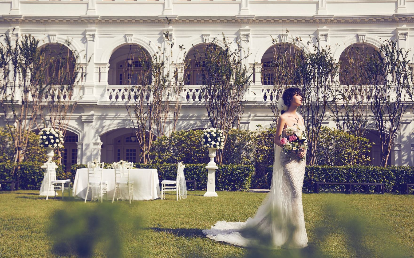 Raffles Singapore - A Raffles Wedding Showcase: A Love Written In Time