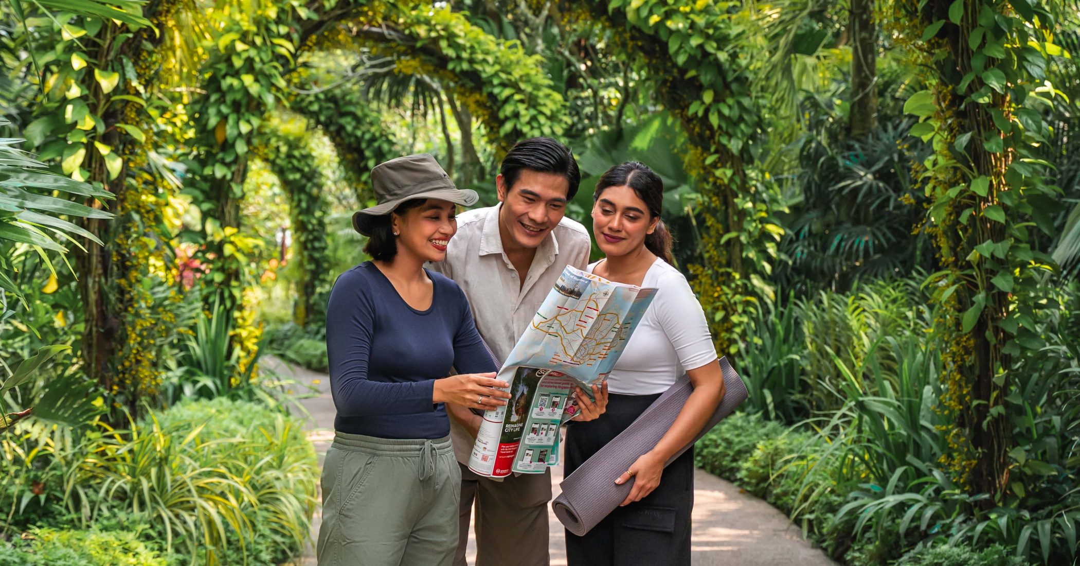 Raffles Singapore - Guided Morning Walk on Rainforest Trail at Singapore Botanical Gardens