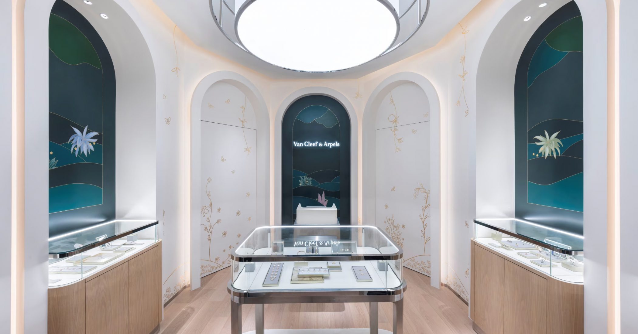 Raffles Singapore - Unveil Les Jardin Secrets by Van Cleef & Arpels