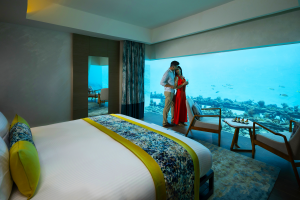 Underwater bedroom in Maldives - The Aqua Villa | Pullman Maldives