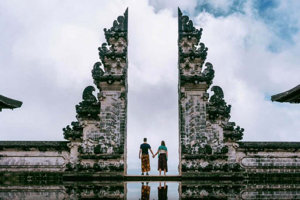 gate of heaven in bali indonesia - things to do while in Raffles Bali Resort