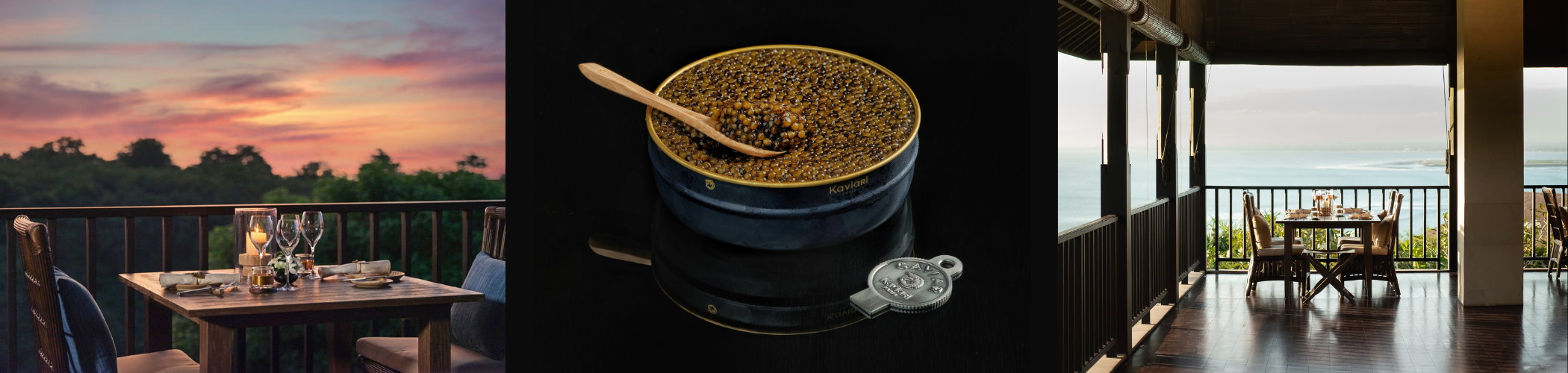 Raffles Bali - Rumari Presents “Caviar Discovery Dinner”  In Collaboration with Maison Kaviari France