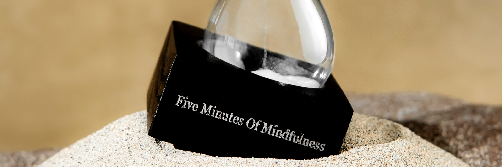 Raffles Bali - The Five Minutes of Mindfulness Sand Clock