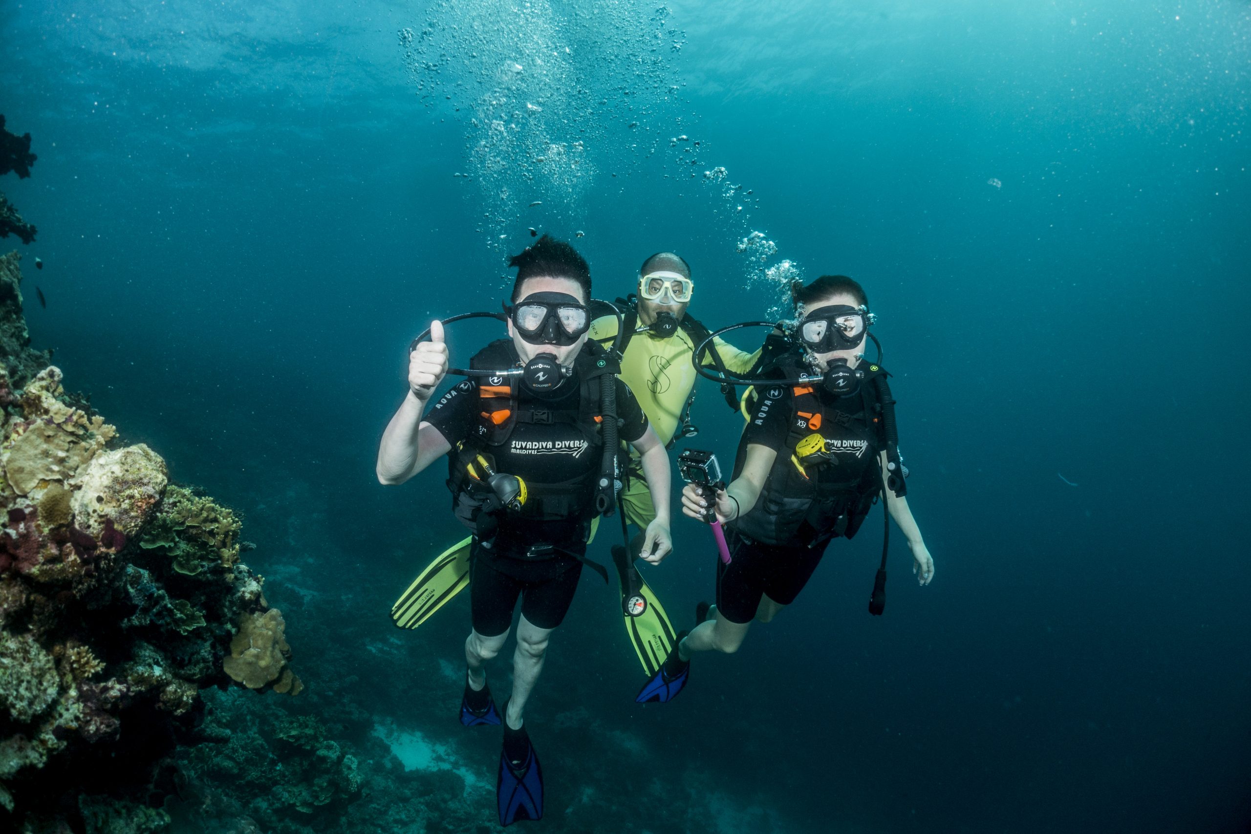 Diving at Mercure Maldives Kooddoo