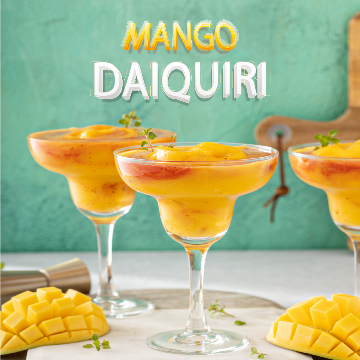 Mango Daiquiri Cocktail