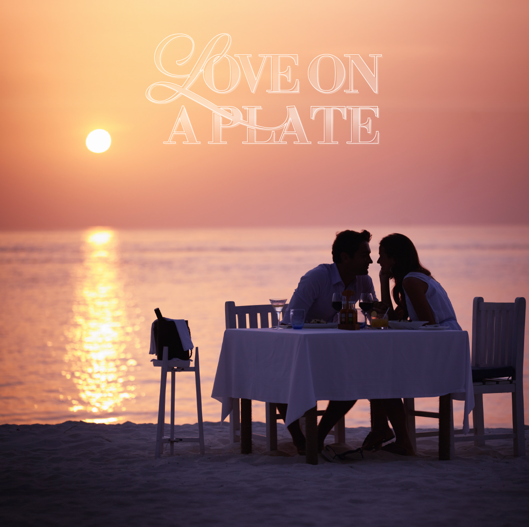 Sunset Romantic Couple At The Beach
