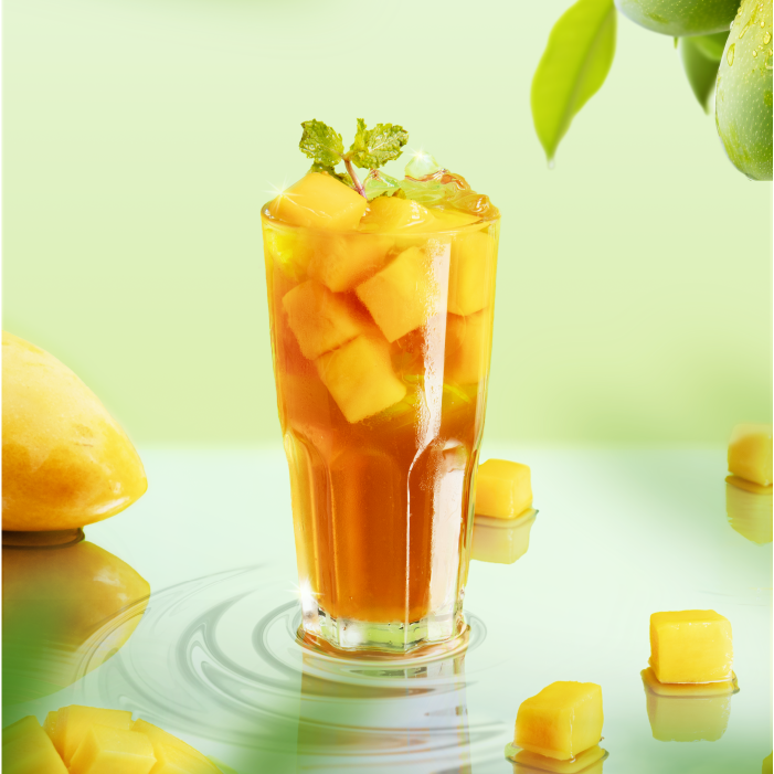 Mango iced-tea