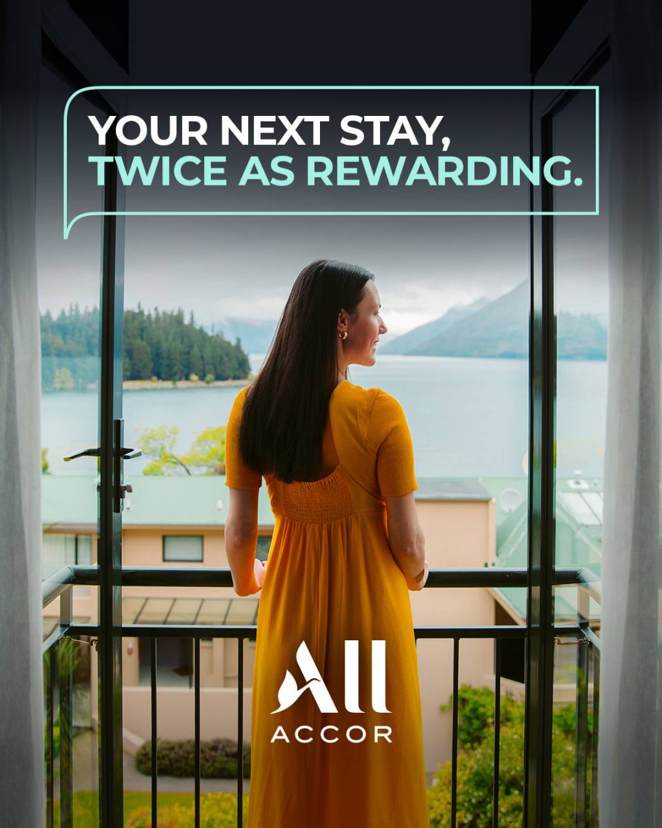 YOUR NEXT STAY, TWICE AS REWARDING!