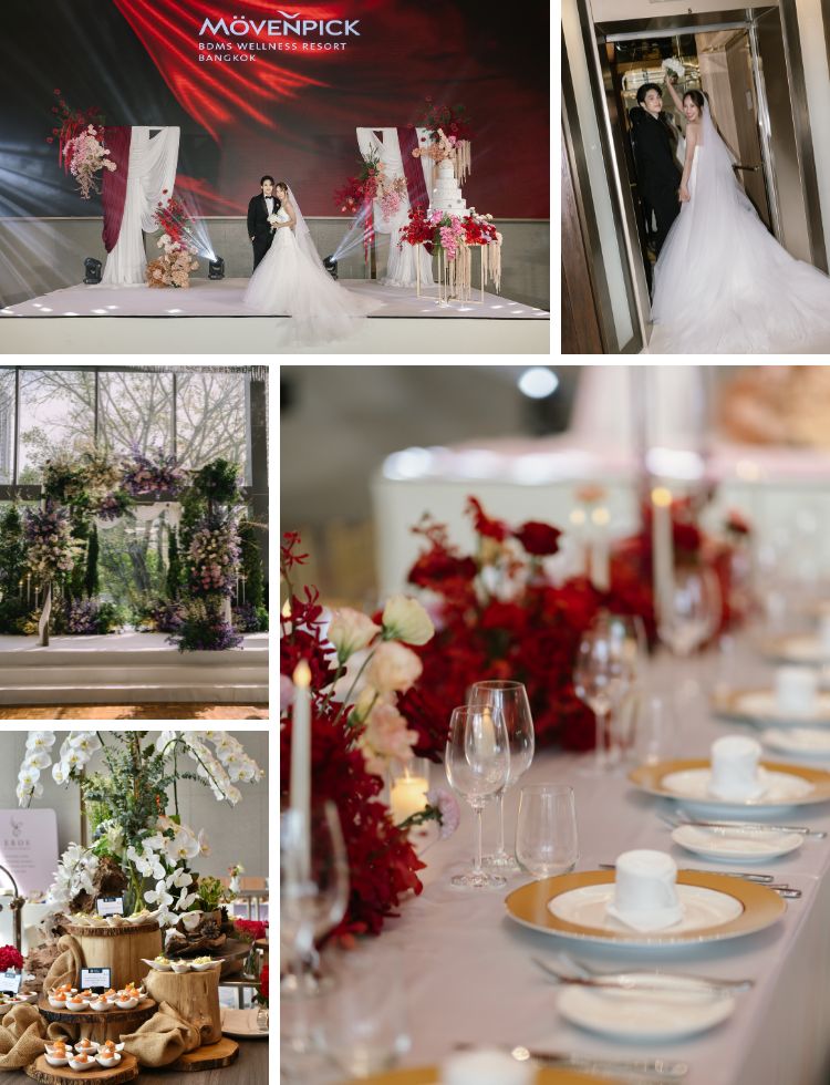 Wedding at Movenpick BDMS Connect Center, แพ็กเกจแต่งงานโรงแรม