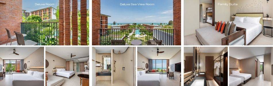 Room types for Thai Tiew Thai Promotion