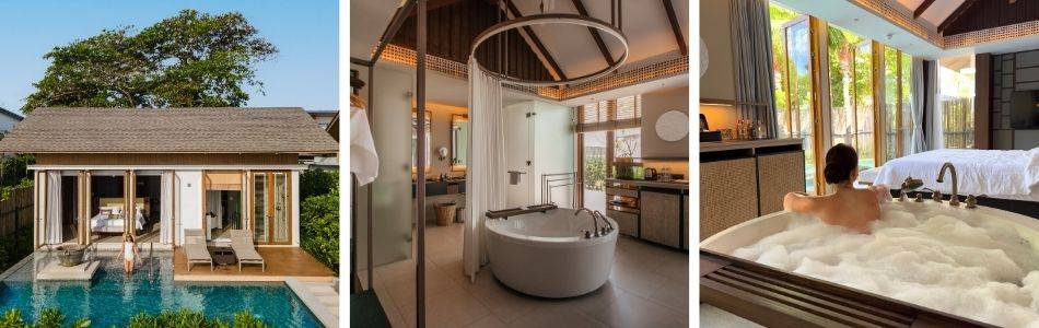 one bedroom beach pool villa in Khao Lak