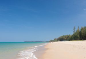 Tranquil Bangsak Beach during Green Season getaway Khao Lak