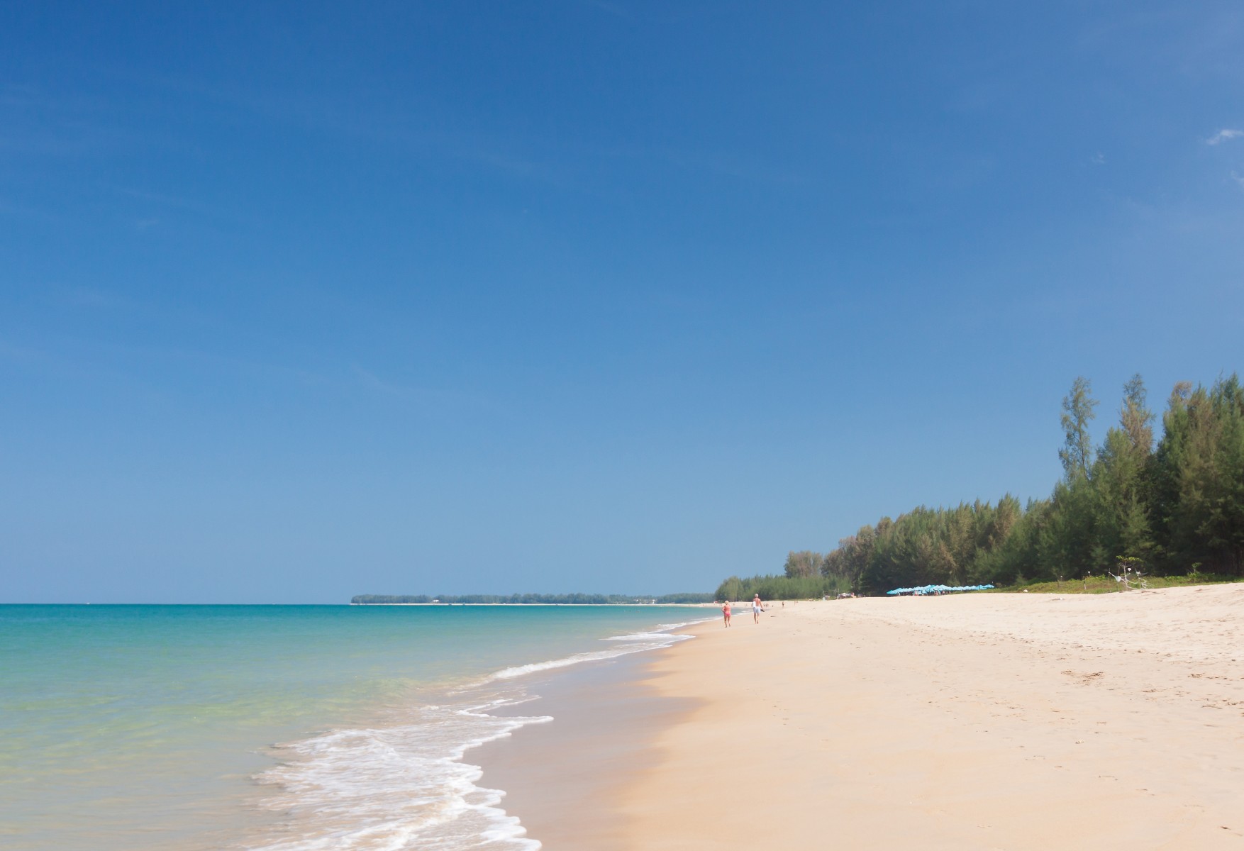 Tranquil Bangsak Beach during Green Season getaway Khao Lak
