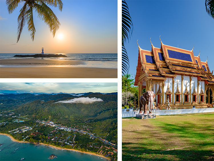 สถานที่ท่องเที่ยวในเขาหลัก