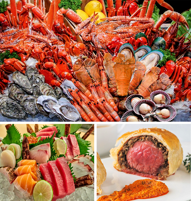 New Year’s Day Seafood Buffet