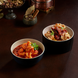 Prawn Balchao & Kadhai Nalli