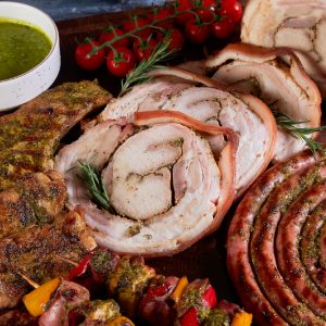 Porchetta หมูม้วนอิตาเลียน
