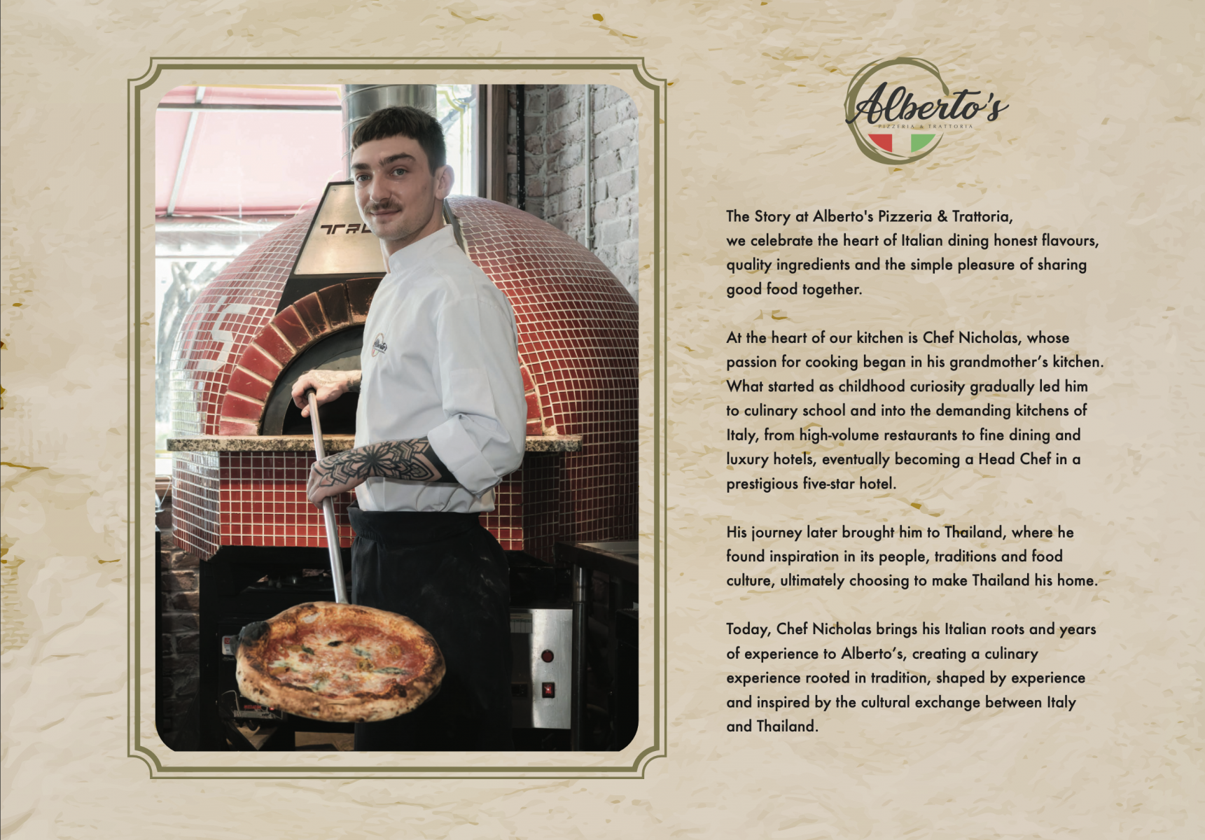 Alberto's chef