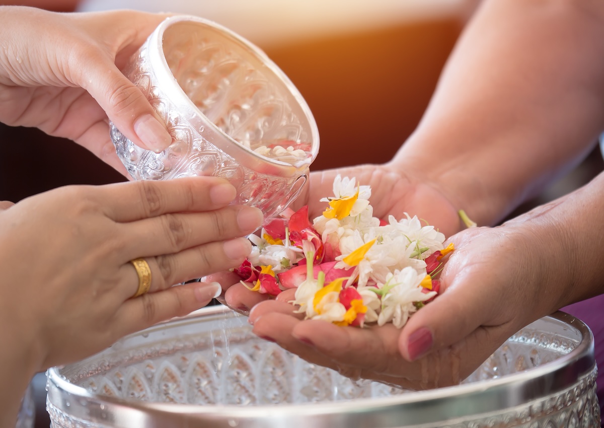 Songkran Traditional in Thailand