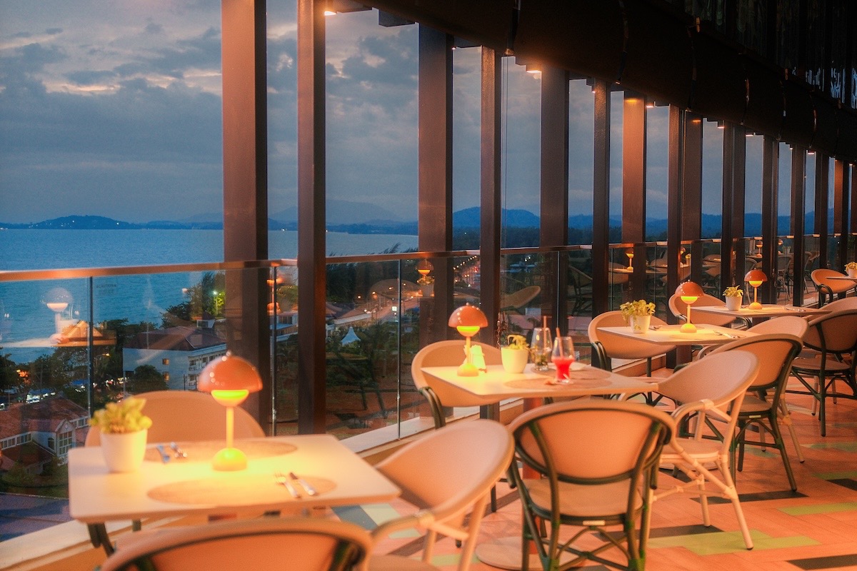 New Year Rooftop Celebration in Rayong